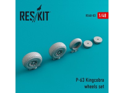 P-63 Kingcobra wheels set 
