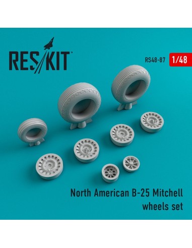 B-25 Mitchell wheels set 