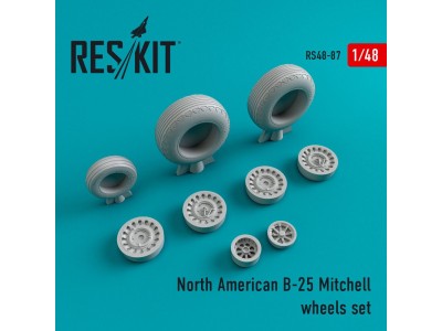 B-25 Mitchell wheels set 