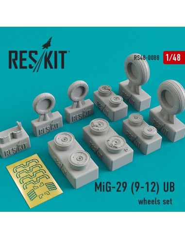 MiG-29 (9-12, UB) wheels set 