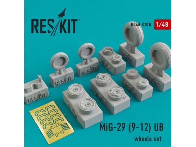 MiG-29 (9-12, UB) wheels set 