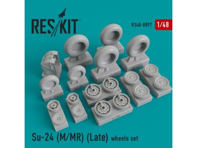 Su-24 (M,MR) late version wheels set 