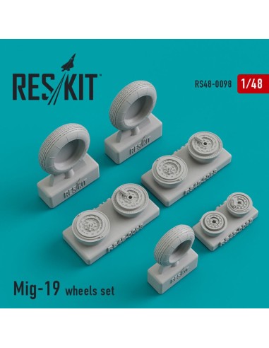 MiG-19 wheels set 