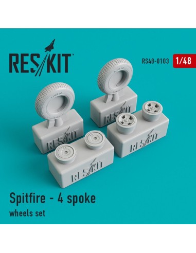 Spitfire (4 spoke) wheels set 