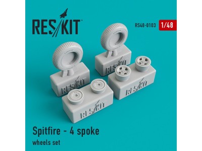 Spitfire (4 spoke) wheels set 
