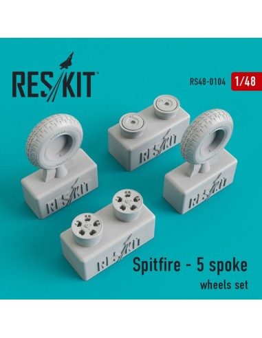 Spitfire (5 spoke) wheels set 