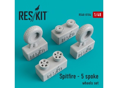 Spitfire (5 spoke) wheels set 
