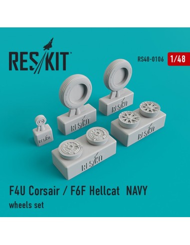 F4U Corsair/F6F Hellcat NAVY wheels set 
