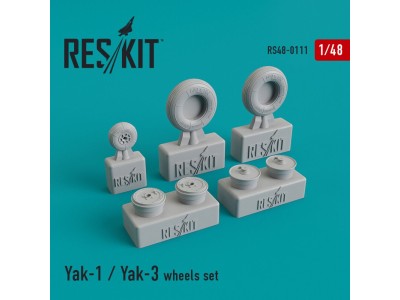 Yak-1/Yak-3 wheels set 