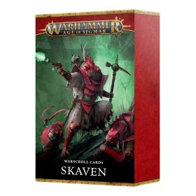 WARSCROLL CARDS: SKAVEN (ENG)