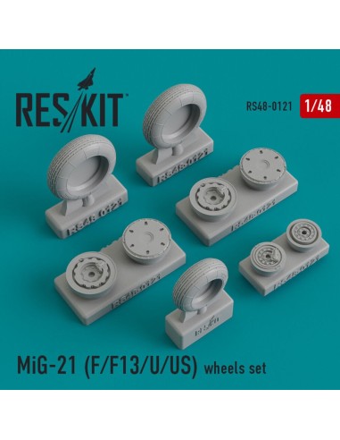 MiG-21 (F, F13, U, US) wheels set 
