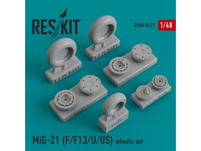 MiG-21 (F, F13, U, US) wheels set 