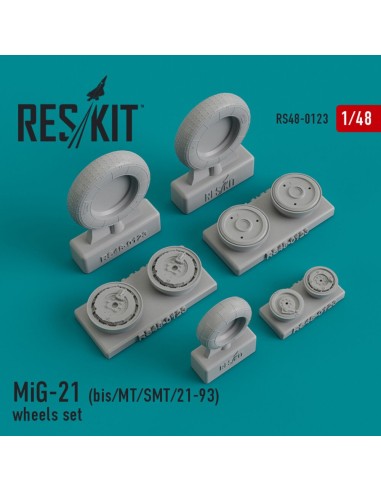 MiG-21 (bis, MT, SMT, 21-93) wheels set 