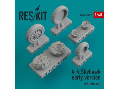 A-4 Skyhawk early version wheels set 