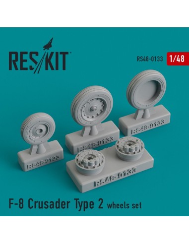 F-8 Crusader type 2 (weighted) wheels set 