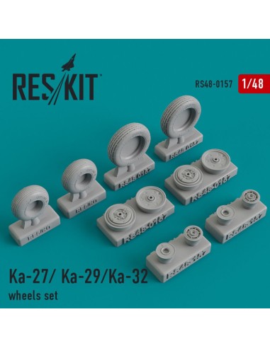 Ka-27/Ka-29/Ka-32 wheels set 