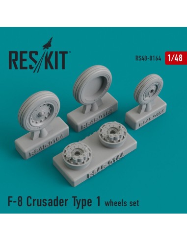 F-8 Crusader type 1 (weighted) wheels set 