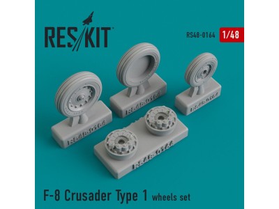 F-8 Crusader type 1 (weighted) wheels set 