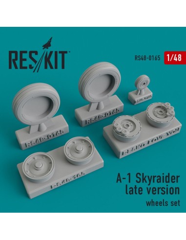 A-1 Skyraider (late version) wheels set 