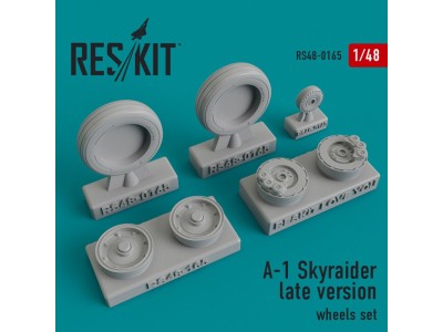 A-1 Skyraider (late version) wheels set 