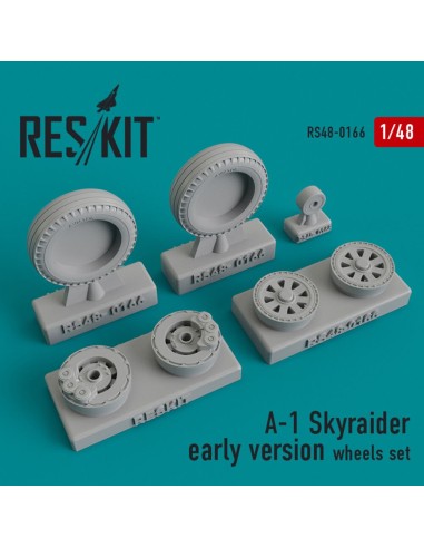 A-1 Skyraider (early version) wheels set 