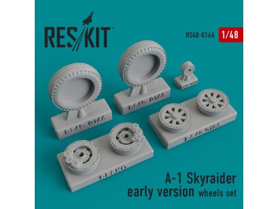 A-1 Skyraider (early version) wheels set 