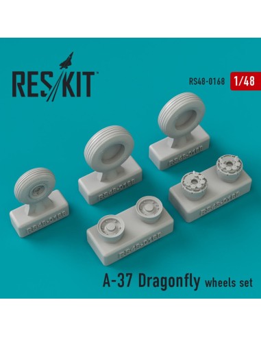 A-37 Dragonfly wheels set 