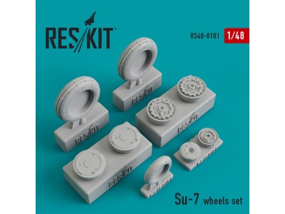 Su-7 wheels set 