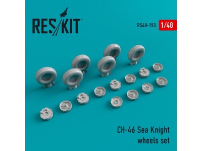 CH-46 Sea Knight wheels set 