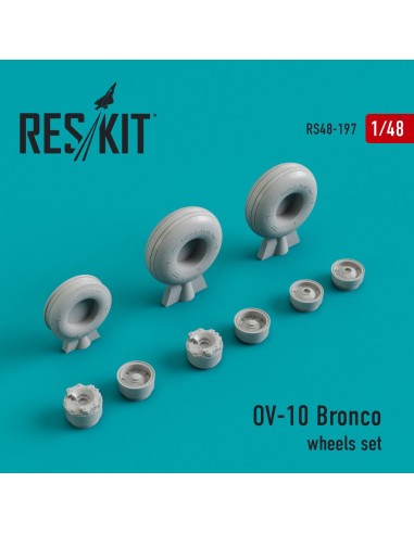 OV-10 Bronco wheels set (weighted) 