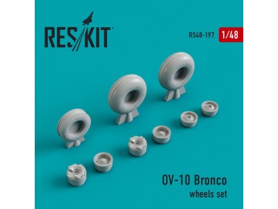 OV-10 Bronco wheels set (weighted) 