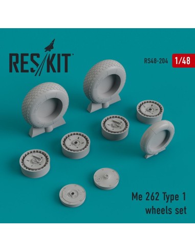 Me.262 type 1 wheels set 