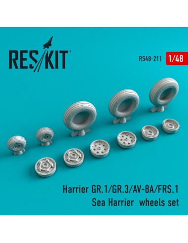 Harrier GR.1/GR.3/AV-8A/FRS.1/Sea Harrier wheels set 