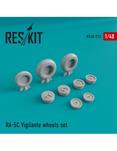 RA-5 Vigilante wheels set 