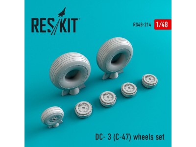 DC-3 (C-47) wheels set 