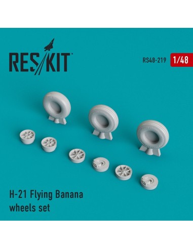 H-21 Flying Banana wheels set 