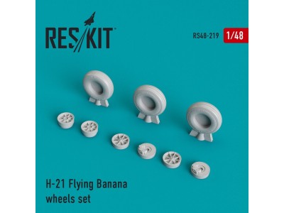 H-21 Flying Banana wheels set 