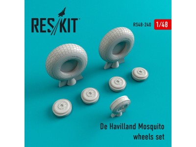 DH.98 Mosquito wheels set 