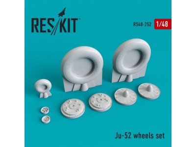 Junkers Ju -52 wheels set 