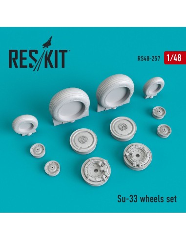 Su-33 wheels set 