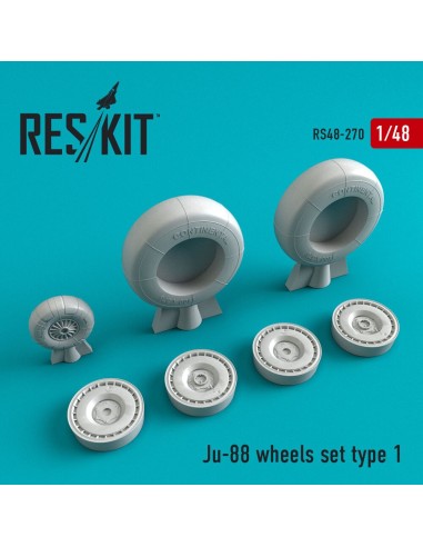 Ju-88 wheels set type 1 