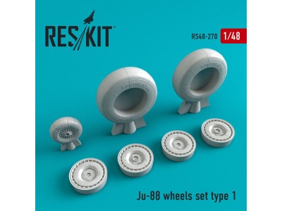 Ju-88 wheels set type 1 