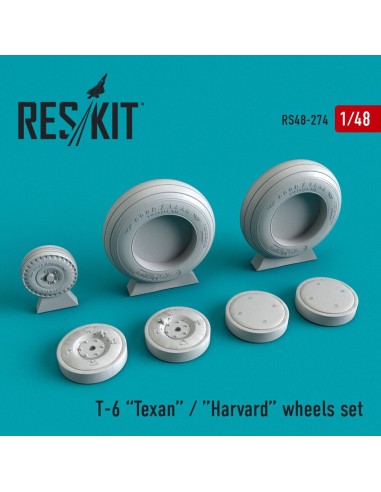 T-6 Texan wheels set 