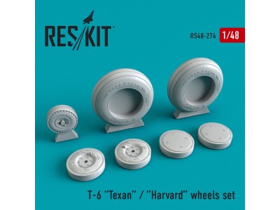 T-6 Texan wheels set 