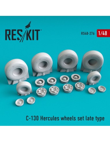 C-130 Hercules wheels set late type (weighted) 
