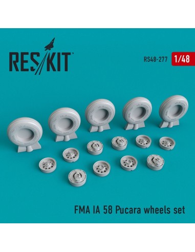 FMA IA 58 Pucará (Pucara) wheels set 