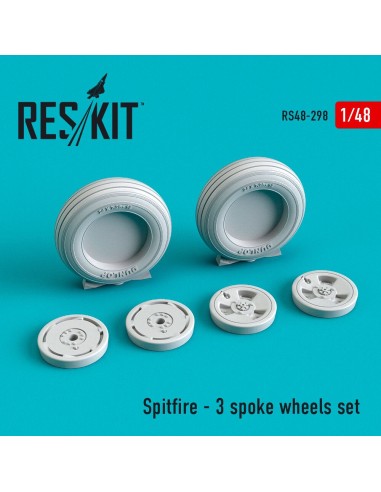 Spitfire (3 spoke) wheels set 