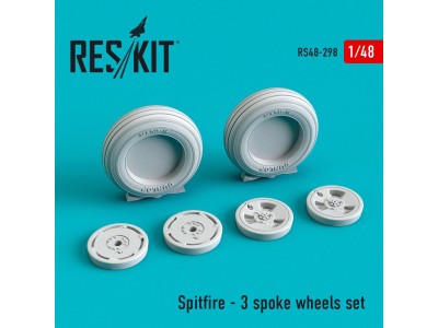 Spitfire (3 spoke) wheels set 