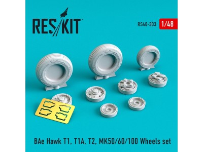 BAe Hawk T1, T1A, T2, MK50/60/100 wheels set 