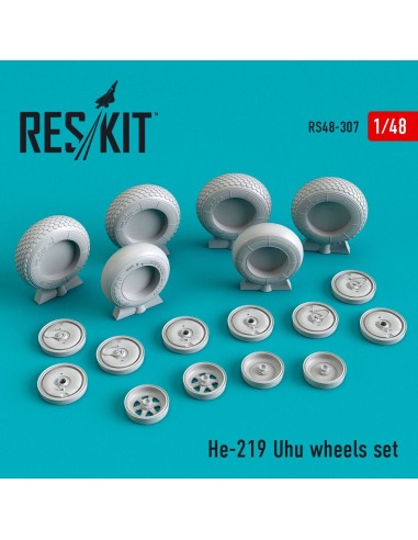 He-219 Uhu wheels set 